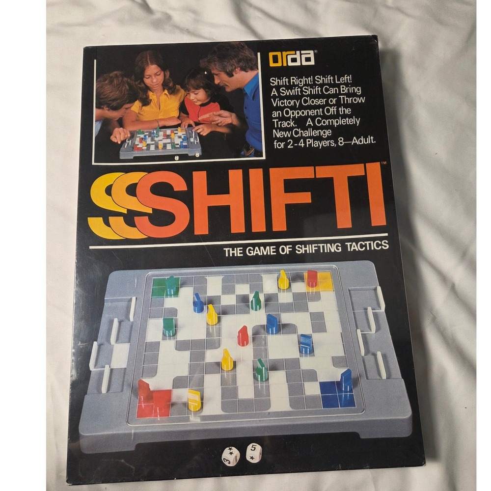 Orda Shifti Board Game Unisex OS Black New Vintage Shifting Tactics Strategy
